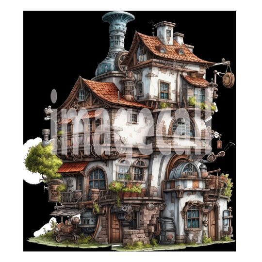 Steampunk Houses (17)