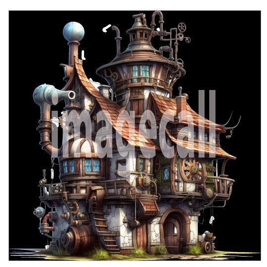 Steampunk Houses (4)