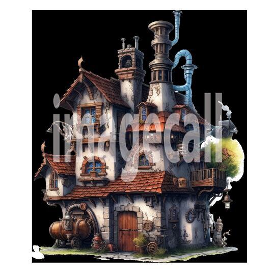 Steampunk Houses (7)