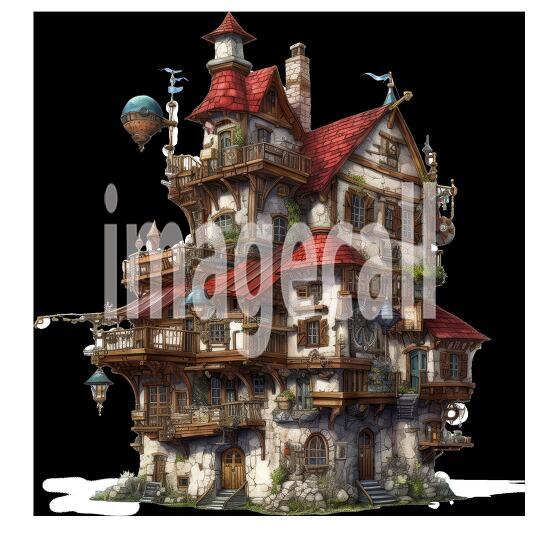 Steampunk Houses (8)