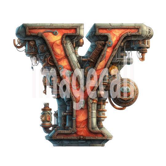 Steampunk Letters (11)