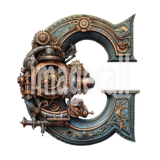Steampunk Letters (15)