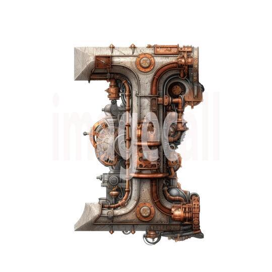 Steampunk Letters (21)