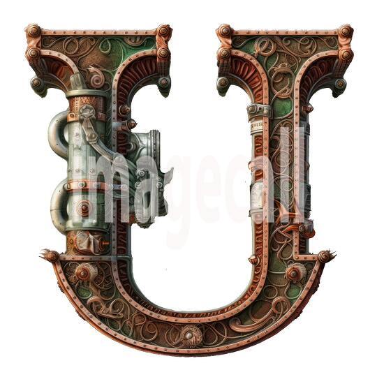 Steampunk Letters (7)