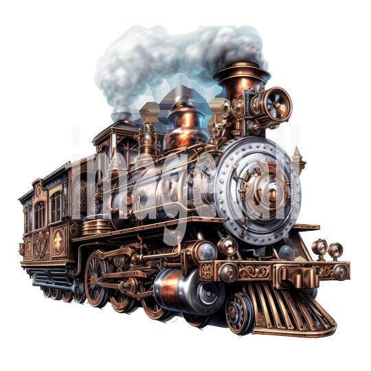 Steampunk Trains (1)