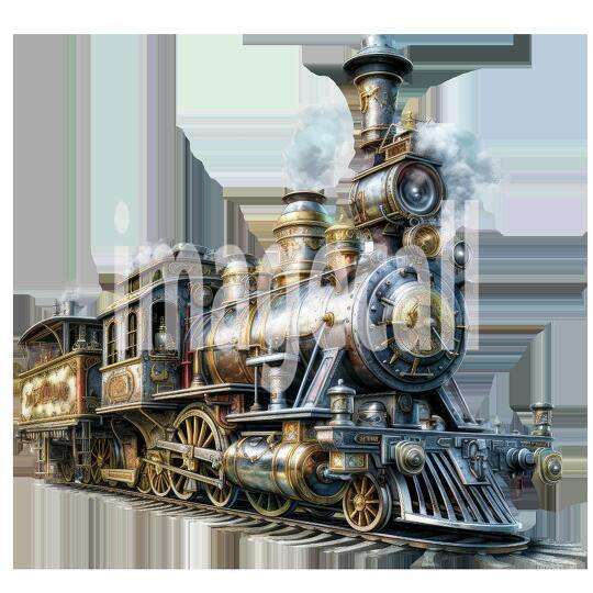Steampunk Trains (4)