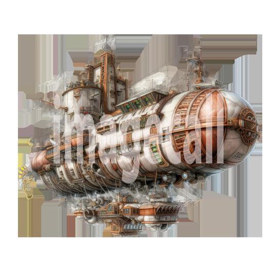Steampunk-Zeppeling-Blimp (8)