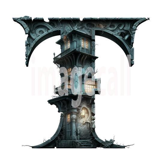 T Halloween Letters (20)