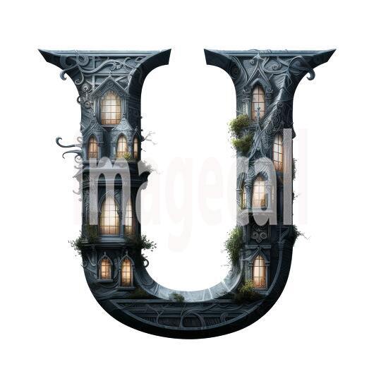 U Halloween Letters (19)