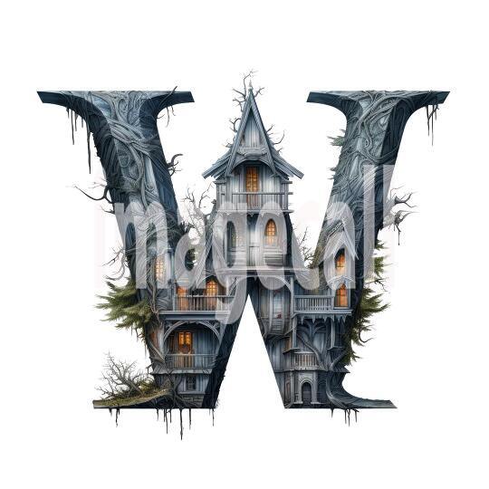 W Halloween Letters (17)