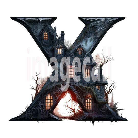X Halloween Letters (16)